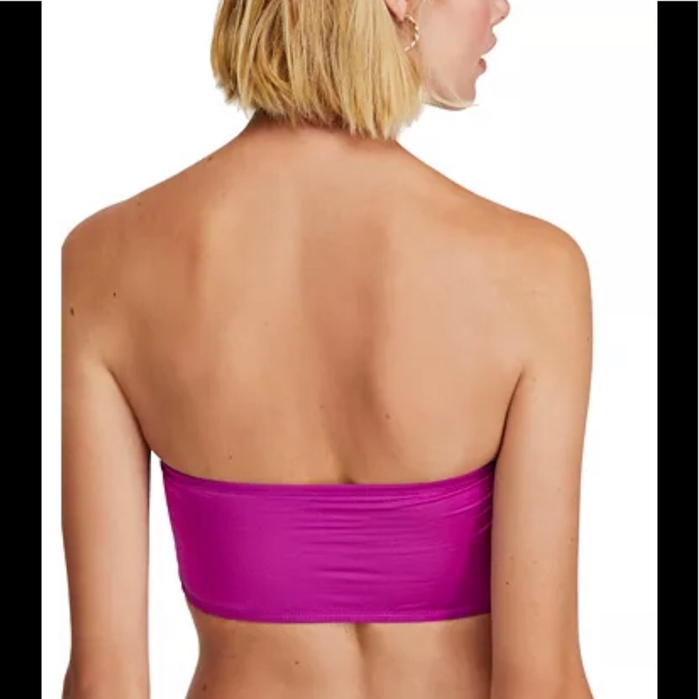 NWOT- Free People Camila Strapless Lace-Contrast Bandeau - Picture 8 of 16